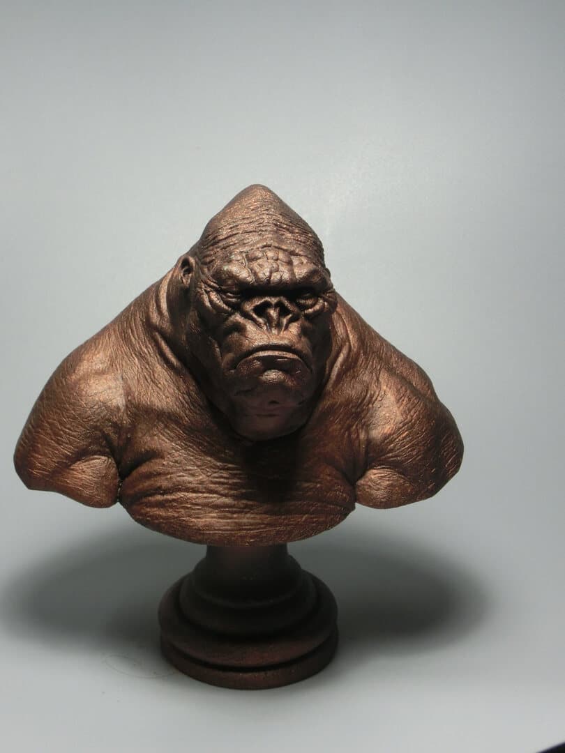 Gorilla, 1/3 scale bust