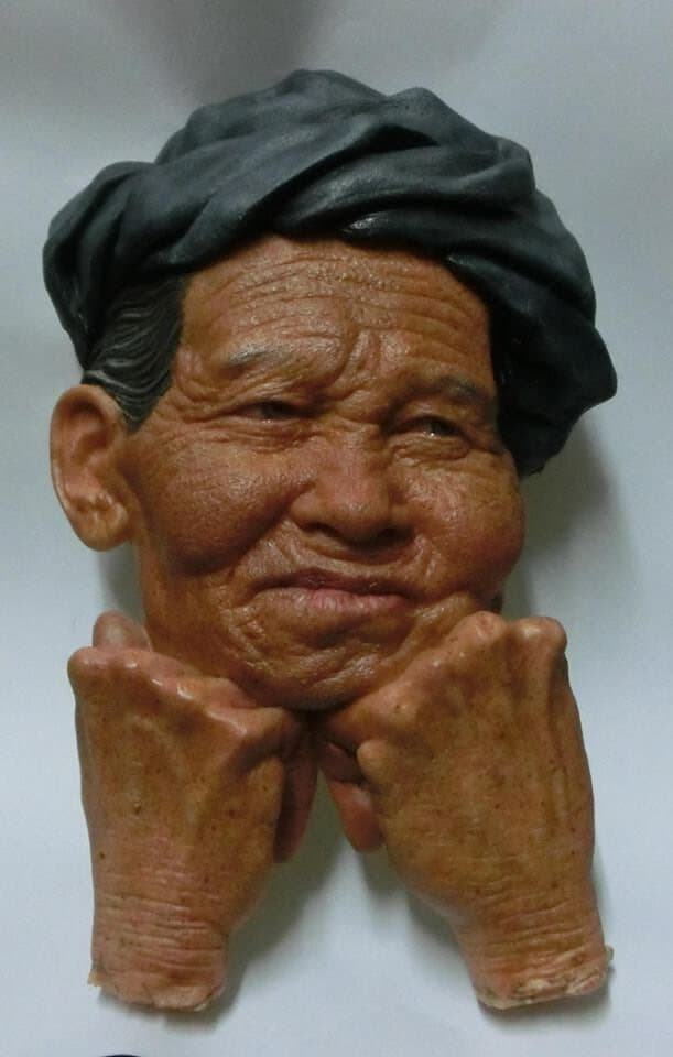 1/2 Scale Wall Mask, half scale