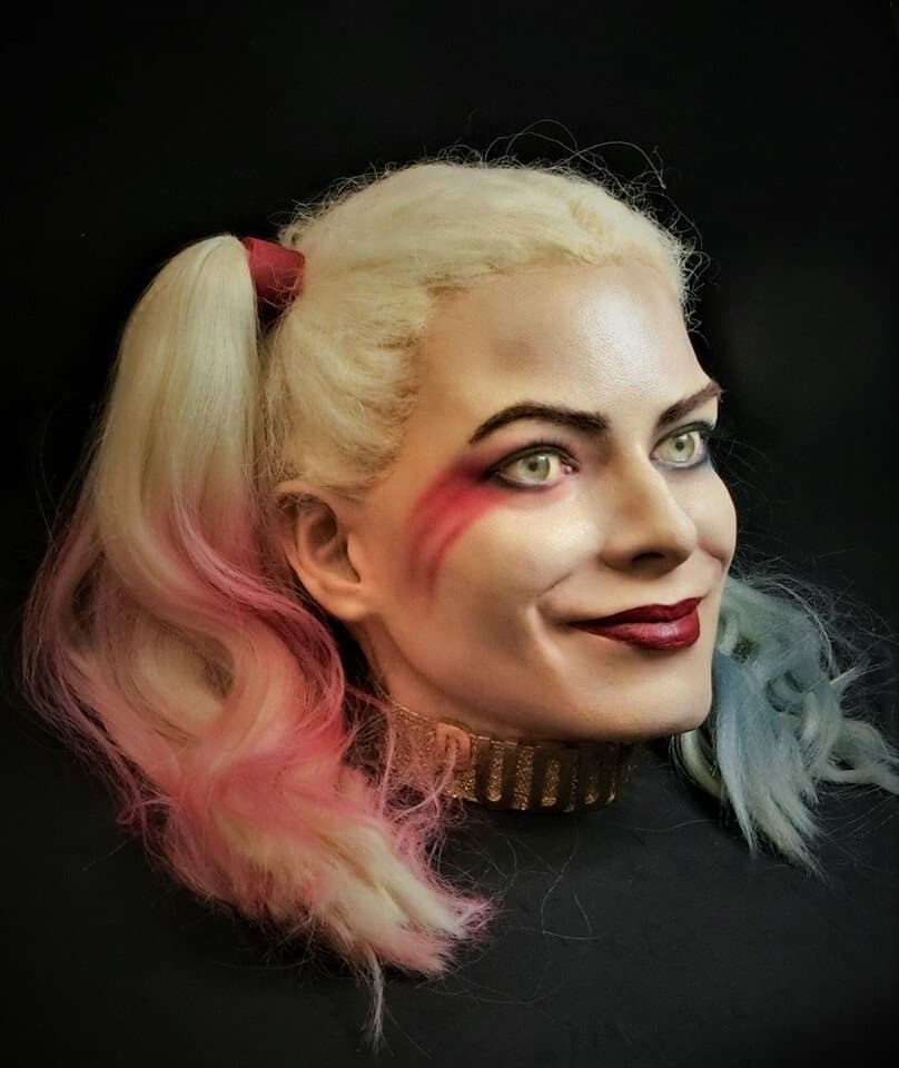 Harley Quinn, life-size bust